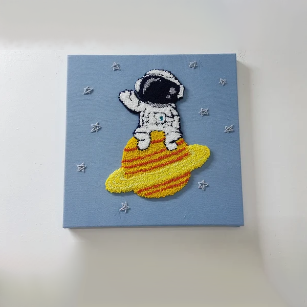 Personalized Space Theme Wall Art