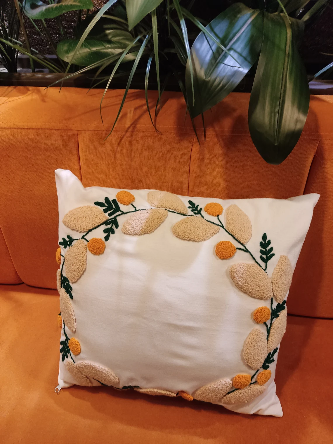 Punch Needle Pillow Cover