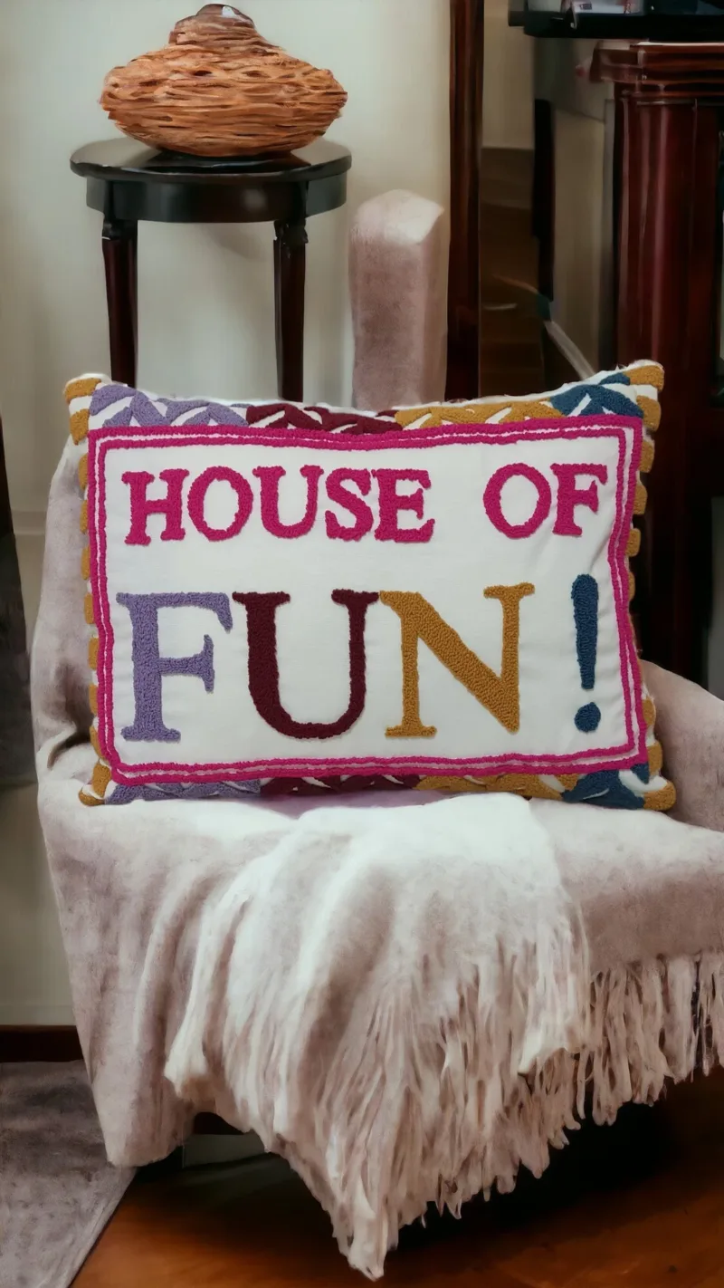 Punch Needle Pillow