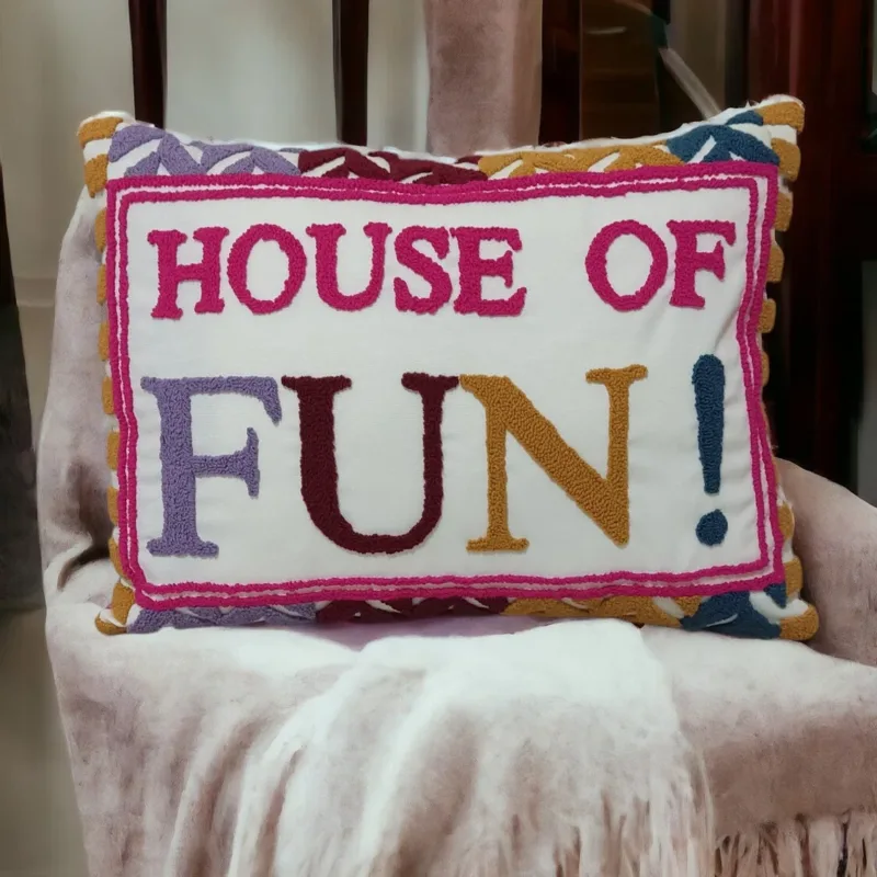 Punch Needle Pillow