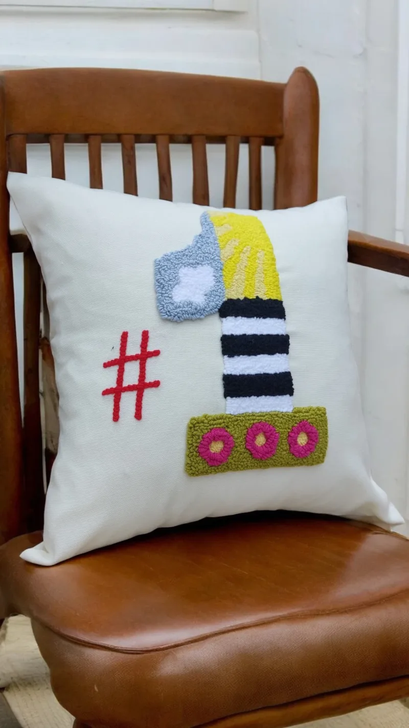 Custom Baby Birthday Pillow 3