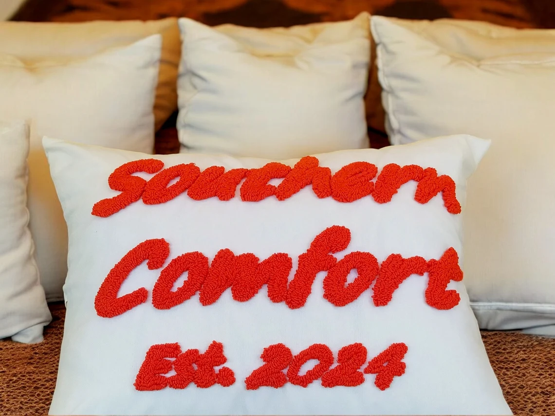 Personalized Family Name Pillow