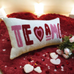 Te Amo Punch Needle Pillow
