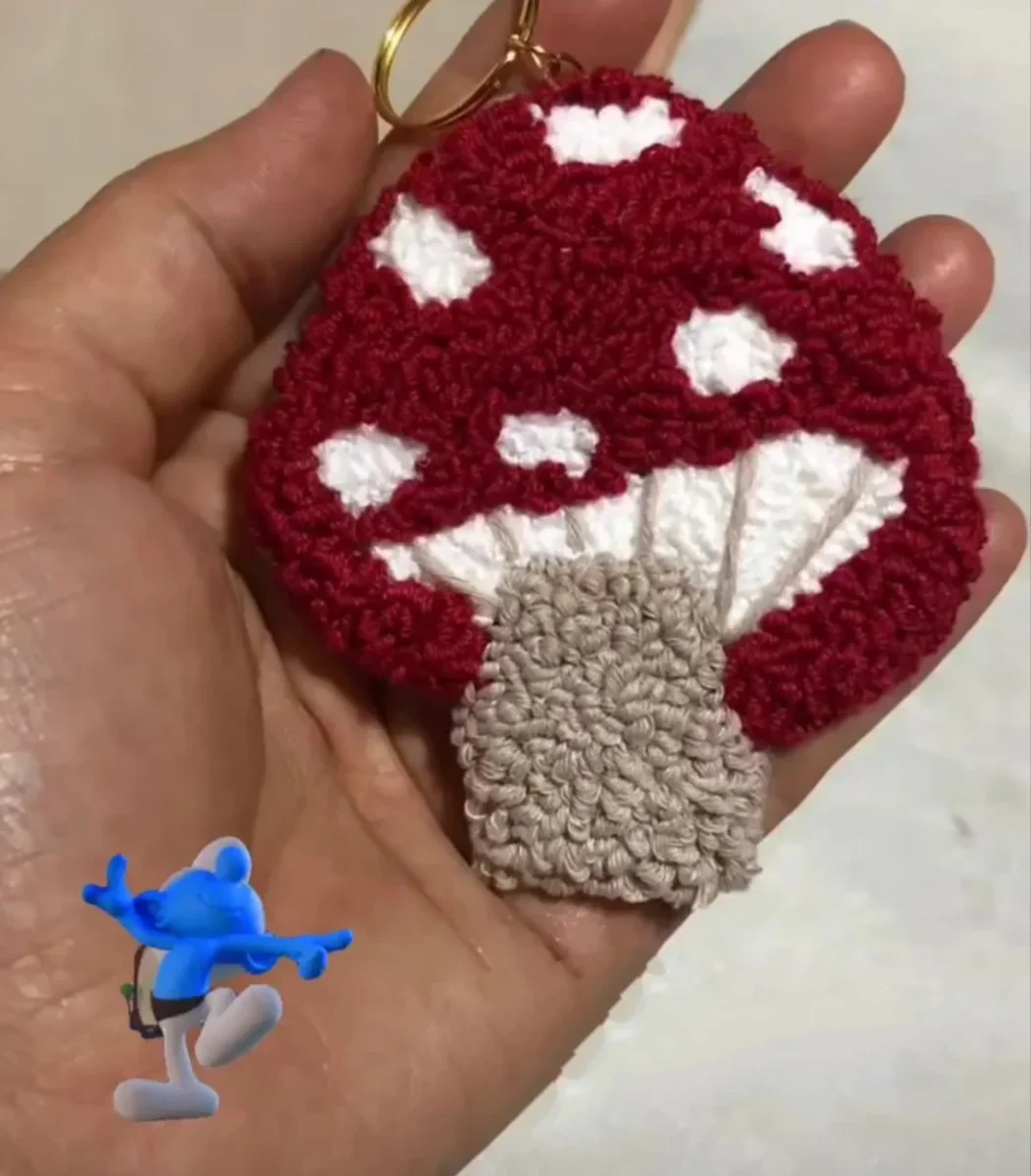 Mushroom Punch Pin Coasters - Image 3